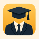 icon_finance_graduation_cap_formal icon preview