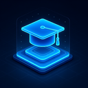 icon_finance_graduation_cap_futuristic icon preview