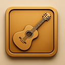icon_finance_guitar_embossed icon preview