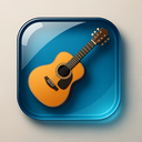 icon_finance_guitar_glassy icon preview