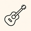 icon_finance_guitar_line_art icon preview