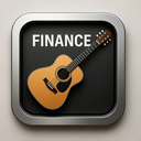icon_finance_guitar_metallic icon preview