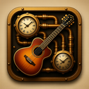icon_finance_guitar_steampunk icon preview