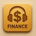 icon_finance_headphones_embossed icon preview