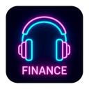 icon_finance_headphones_neon icon preview