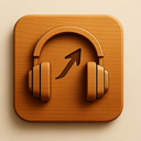 icon_finance_headphones_wooden icon preview