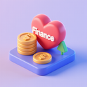 icon_finance_heart_3d_isometric icon preview