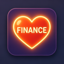icon_finance_heart_glow_effect icon preview