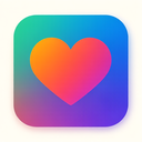 icon_finance_heart_gradient icon preview