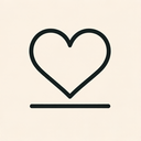 icon_finance_heart_thin icon preview