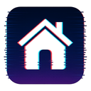 icon_finance_house_digital_glitch icon preview