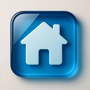 icon_finance_house_glassy icon preview