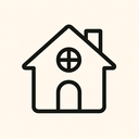 icon_finance_house_line_art icon preview