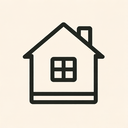 icon_finance_house_thin icon preview