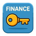 icon_finance_key_cartoon icon preview