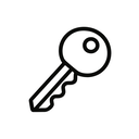 icon_finance_key_minimal_outline icon preview