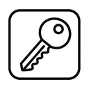 icon_finance_key_outline icon preview