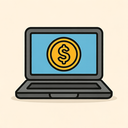 icon_finance_laptop_cartoon icon preview
