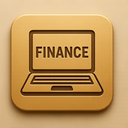 icon_finance_laptop_embossed icon preview