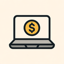 icon_finance_laptop_geometric icon preview