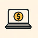 icon_finance_laptop_iconic icon preview