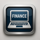 icon_finance_laptop_metallic icon preview