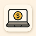 icon_finance_laptop_rounded icon preview