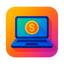 icon_finance_laptop_vibrant_colors icon preview