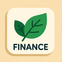 icon_finance_leaf_flat_design icon preview