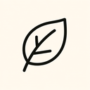 icon_finance_leaf_minimal_outline icon preview