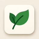 icon_finance_leaf_minimalist icon preview