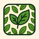 icon_finance_leaf_organic_pattern icon preview