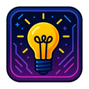 icon_finance_light_bulb_cyberpunk icon preview