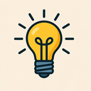 icon_finance_light_bulb_iconic icon preview