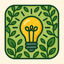 icon_finance_light_bulb_organic_pattern icon preview