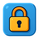 icon_finance_lock_cartoon icon preview