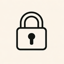 icon_finance_lock_minimalist icon preview