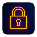 icon_finance_lock_neon icon preview