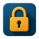icon_finance_lock_sharp_edges icon preview