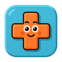icon_finance_medical_cross_cartoon icon preview