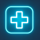 icon_finance_medical_cross_glow_effect icon preview