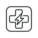 icon_finance_medical_cross_line_art icon preview