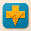 icon_finance_medical_cross_origami icon preview