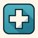 icon_finance_medical_cross_sharp_edges icon preview