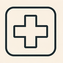 icon_finance_medical_cross_symmetrical icon preview