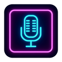 icon_finance_microphone_neon icon preview