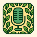 icon_finance_microphone_organic_pattern icon preview