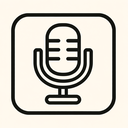 icon_finance_microphone_outline icon preview