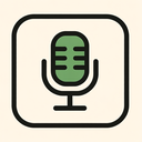 icon_finance_microphone_rounded icon preview