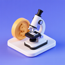 icon_finance_microscope_3d_isometric icon preview